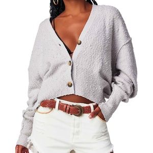 Free People Found My Friend Cardi NWT